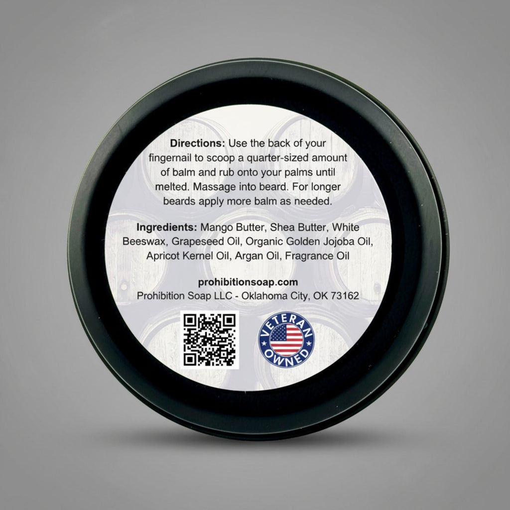 Bourbon & Vanilla Beard Balm