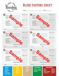 Blind Bourbon Tasting Sheet - PDF Download