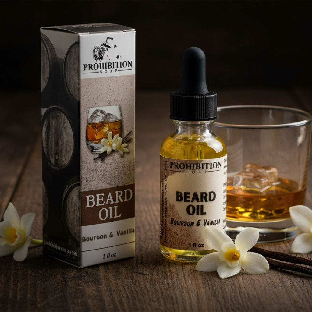 Bourbon & Vanilla Beard Oil